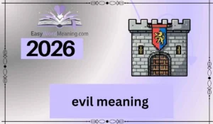 evil meaning