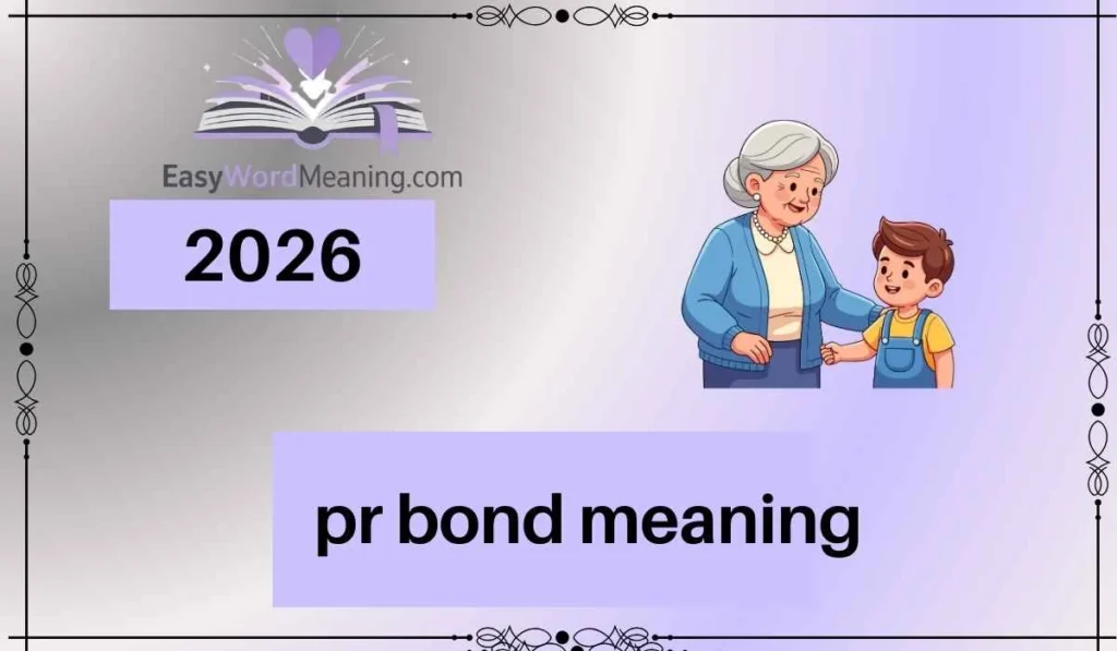 pr bond meaning