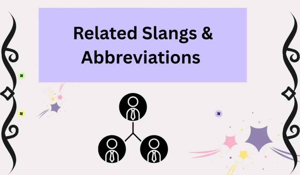 Related Slangs & Abbreviations 