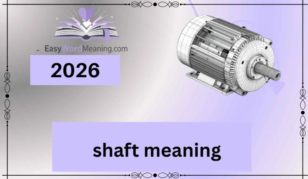 shaft meaning