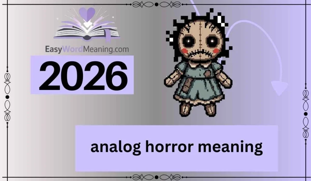 analog horror meaning