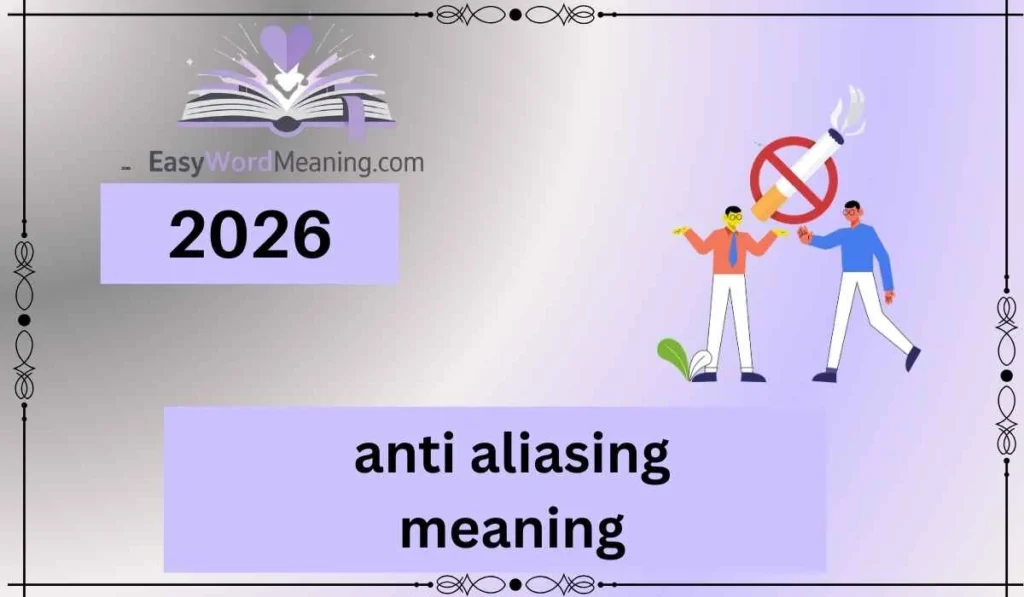 anti aliasing meaning