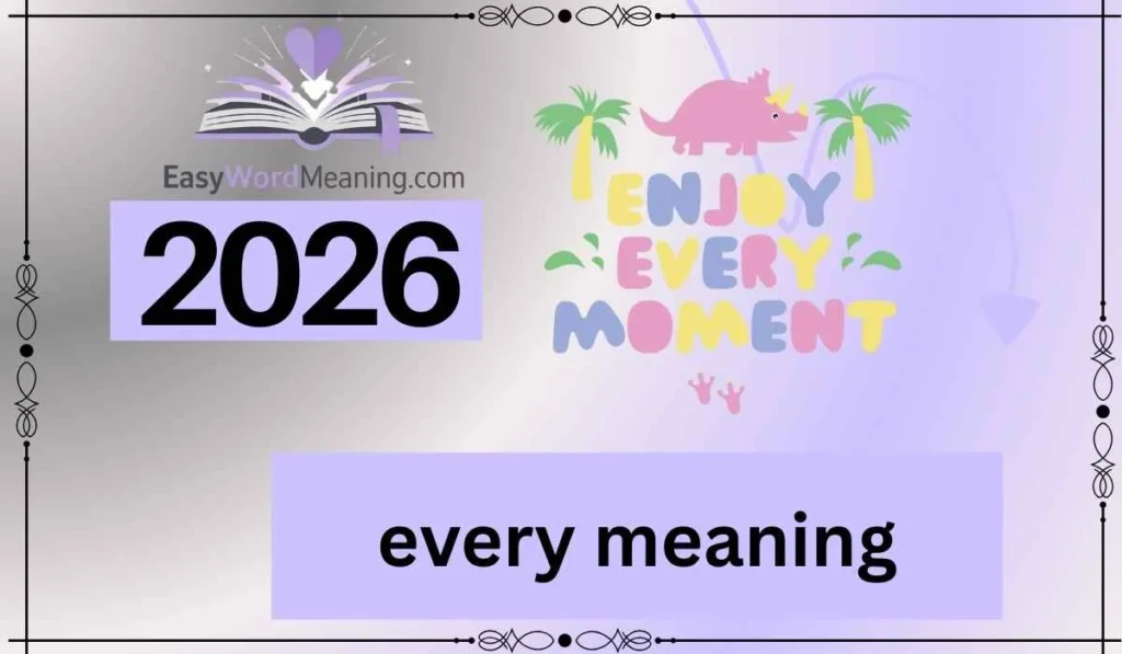 every meaning