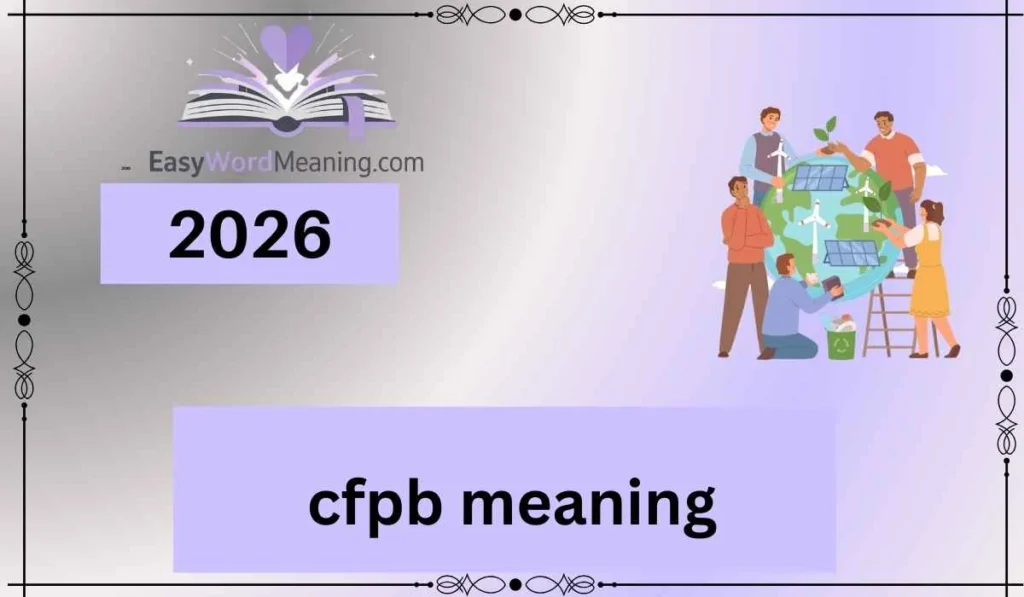 cfpb meaning