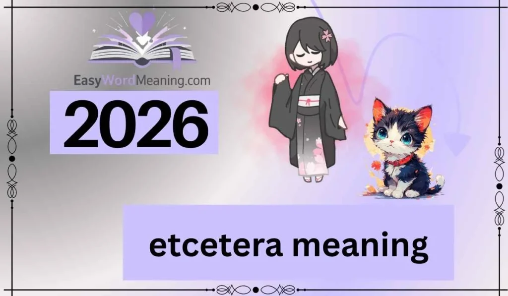 etcetera meaning