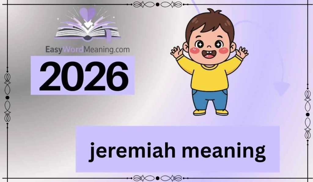 jeremiah meaning