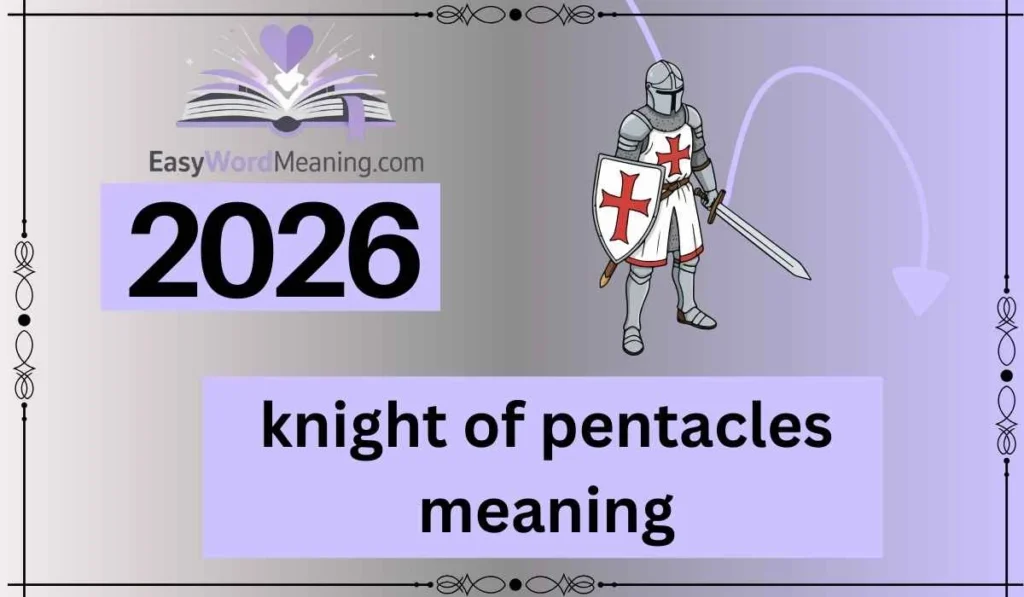 knight of pentacles meaning