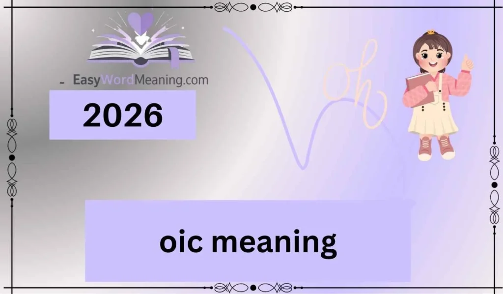 oic meaning