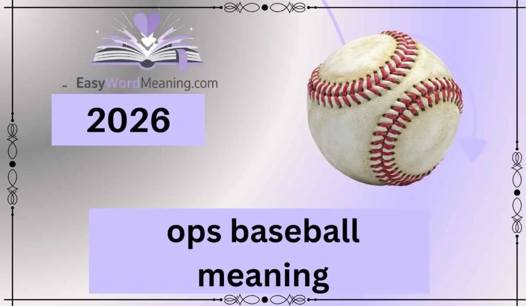 ops baseball meaning