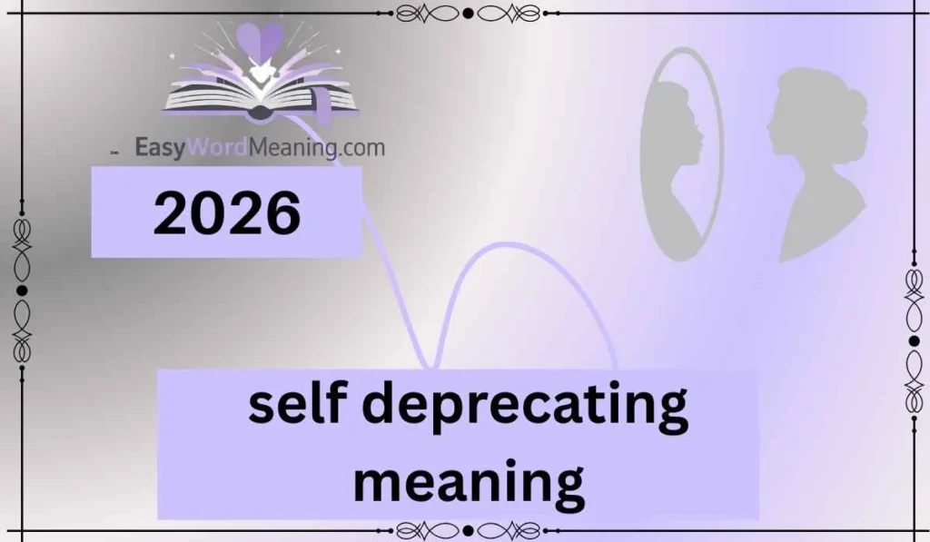 self deprecating meaning