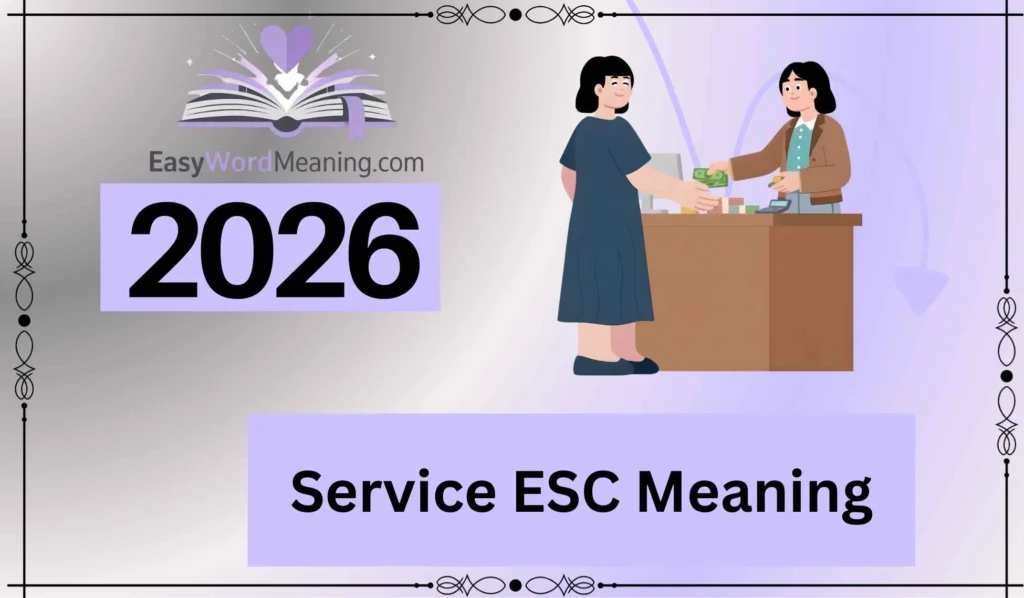 Service ESC Meaning
