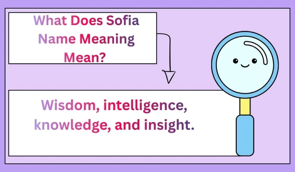 What Does Sofia Name Meaning Mean?