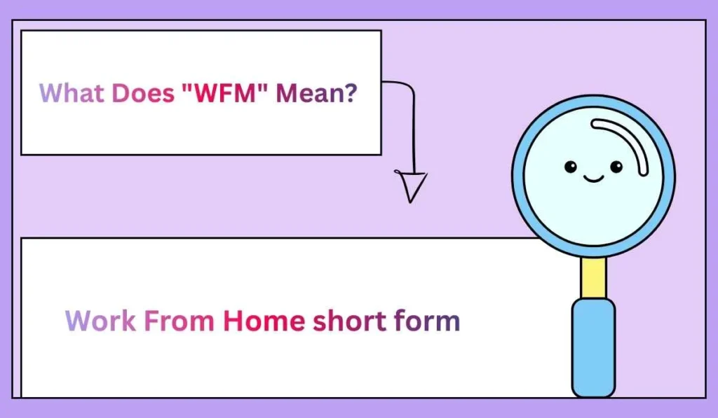 What Does "WFM" Mean?