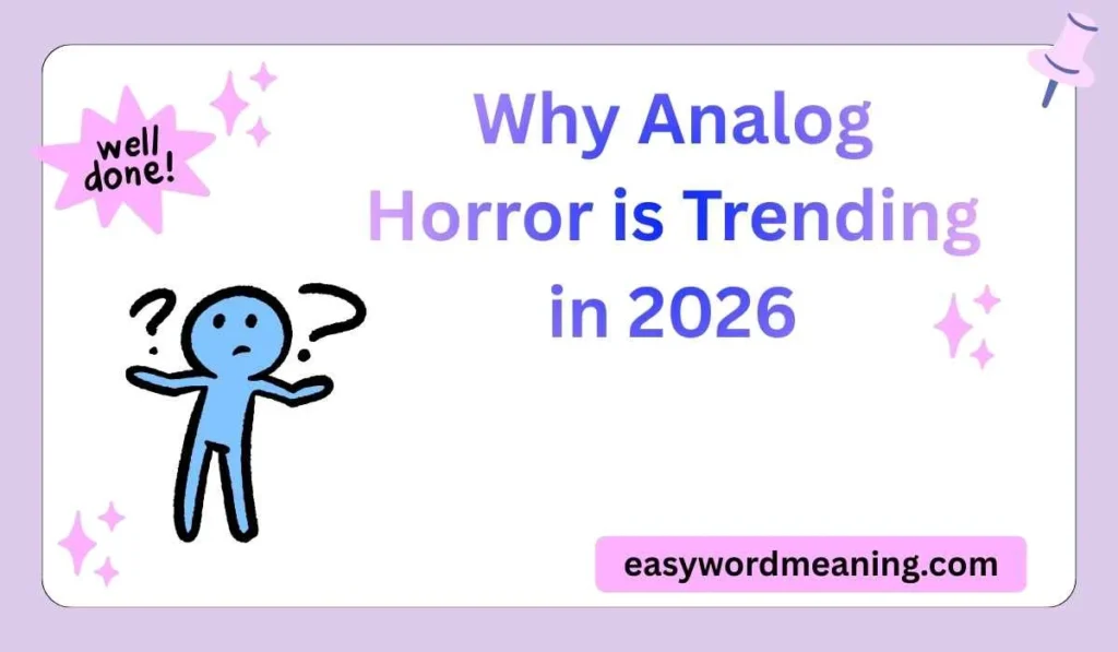 Why Analog Horror is Trending in 2026