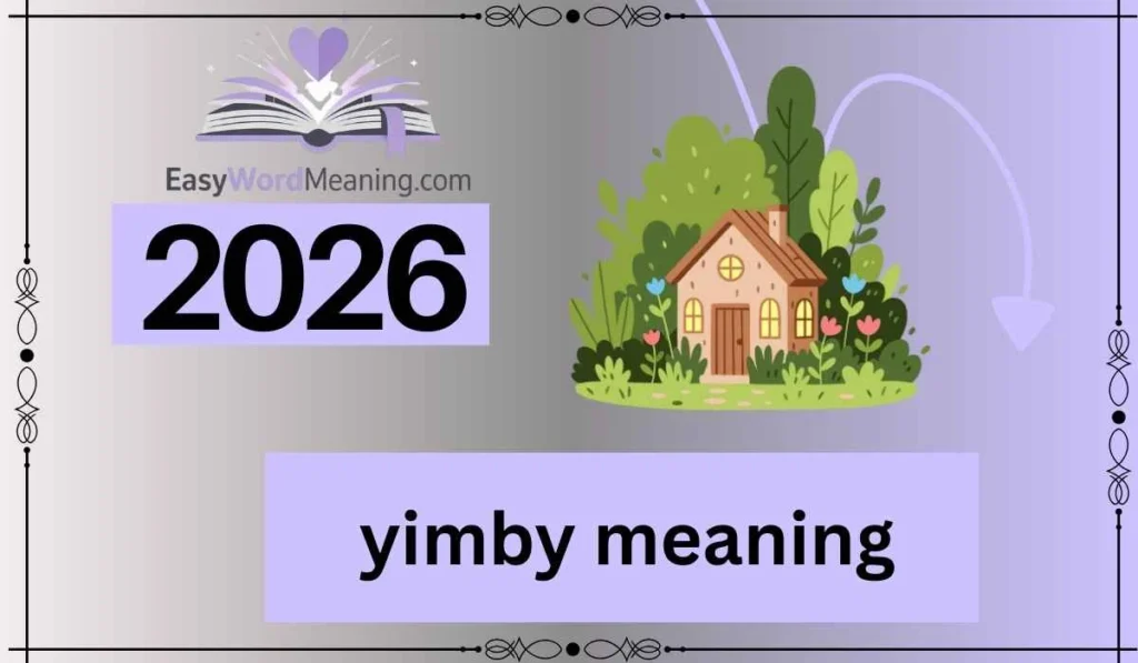 yimby meaning