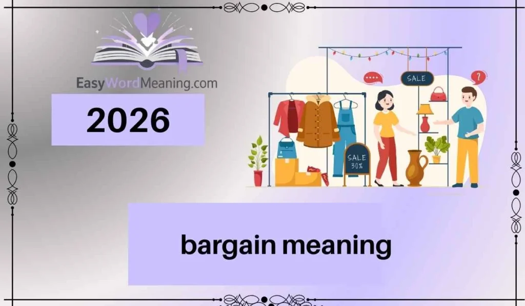 bargain meaning