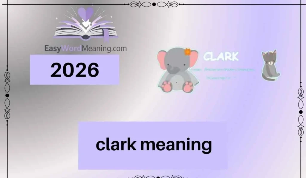clark meaning