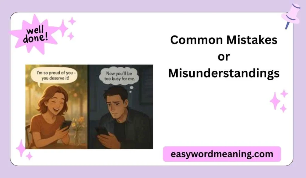 Common Mistakes or Misunderstandings