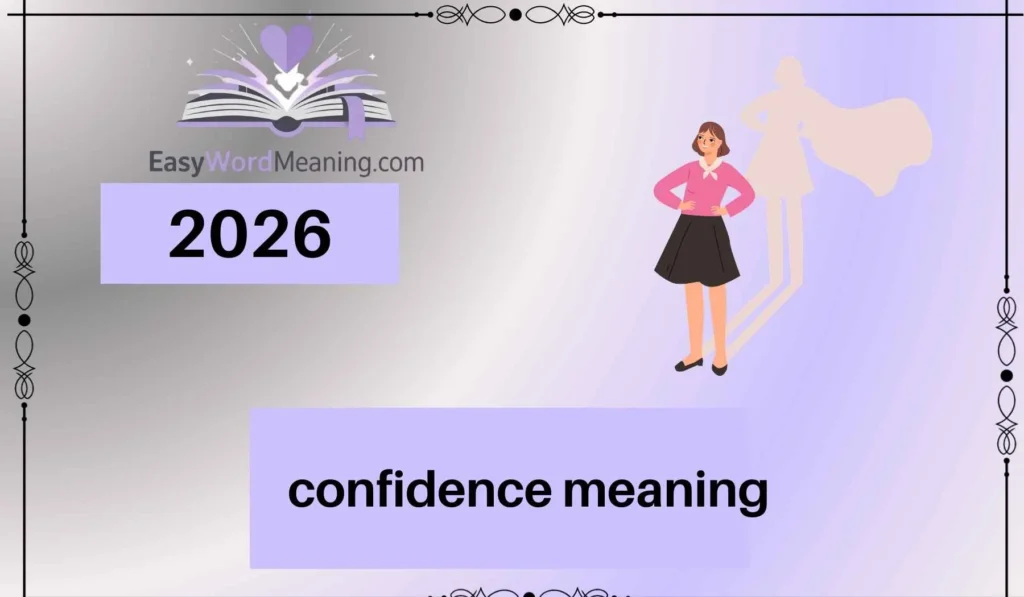 confidence meaning