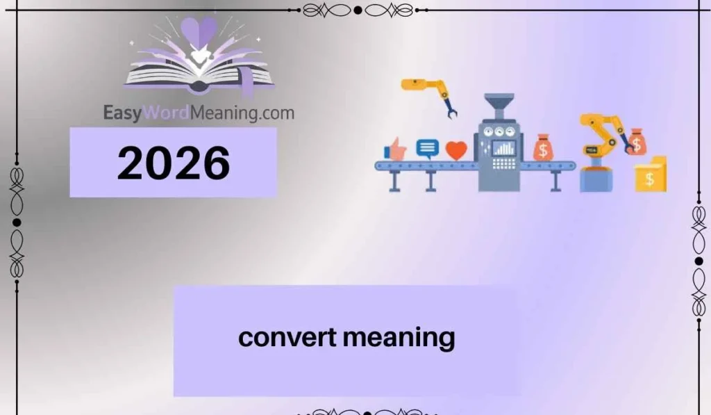 convert meaning