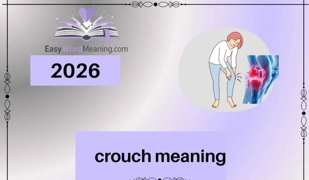crouch meaning