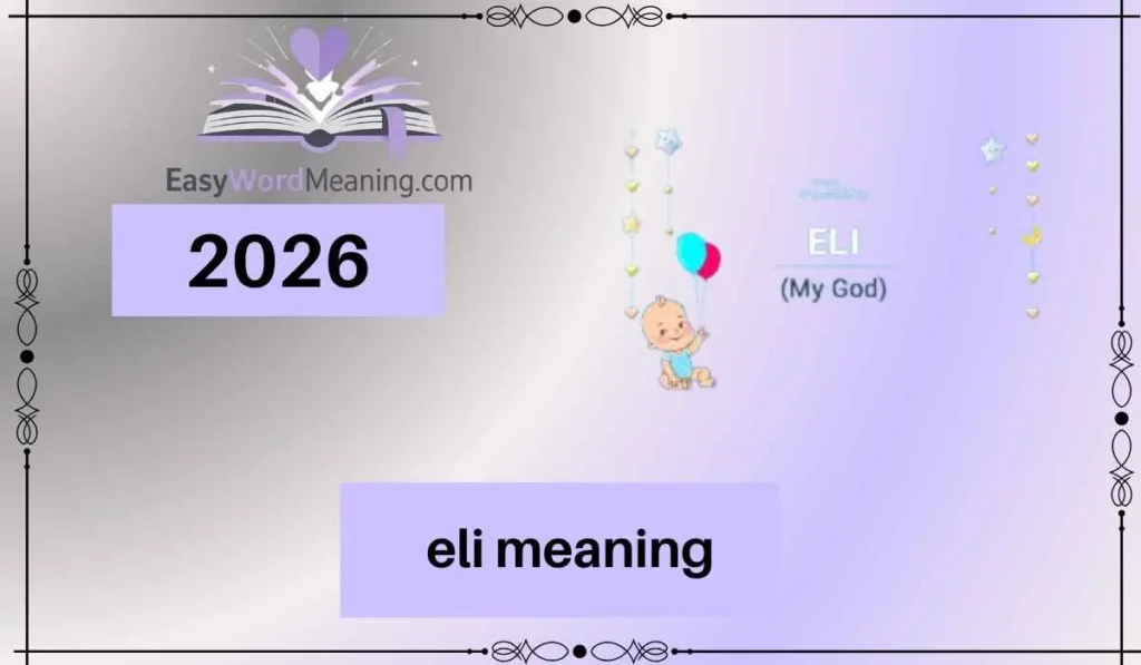 eli meaning