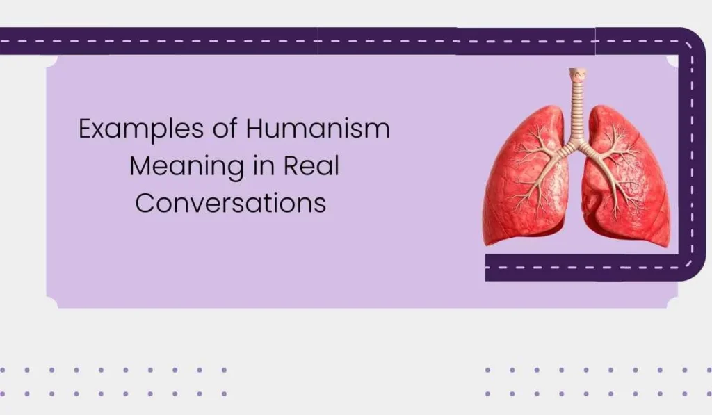 Examples of Humanism Meaning in Real Conversations 