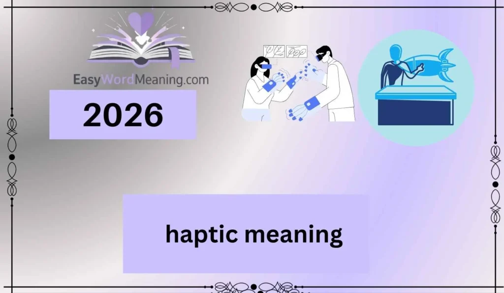 haptic meaning