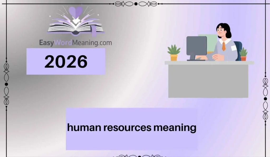 human resources meaning