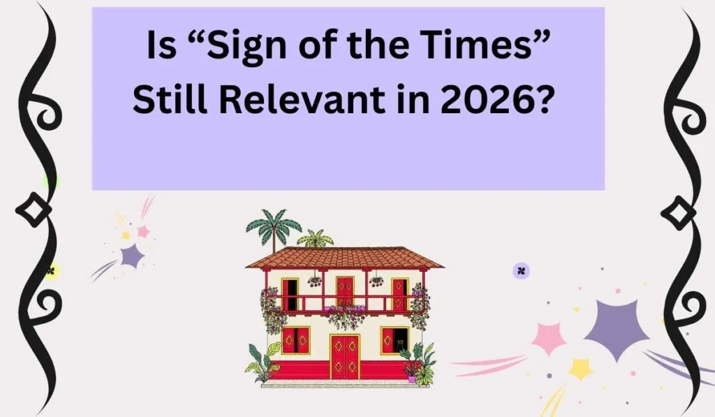 Is “Sign of the Times” Still Relevant in 2026? 