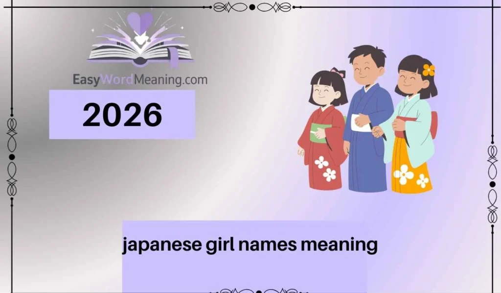japanese girl names meaning