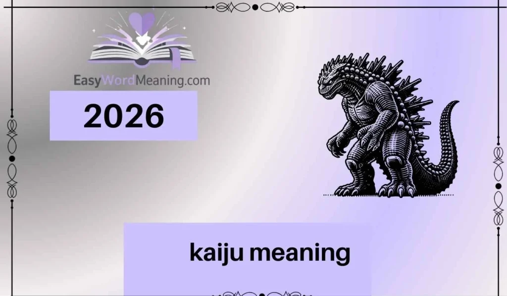 kaiju meaning