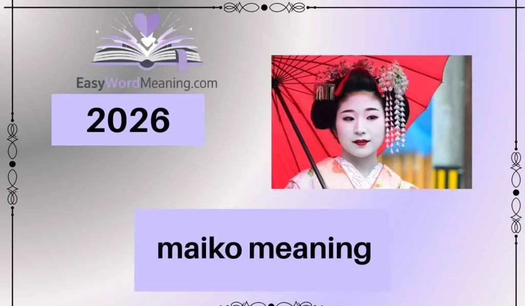 maiko Meaning