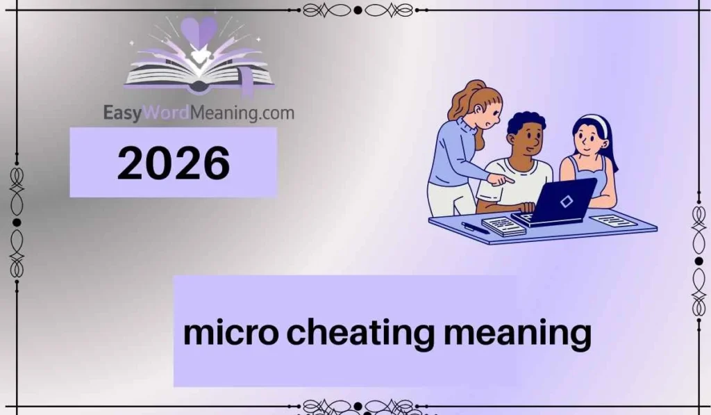 micro cheating meaning