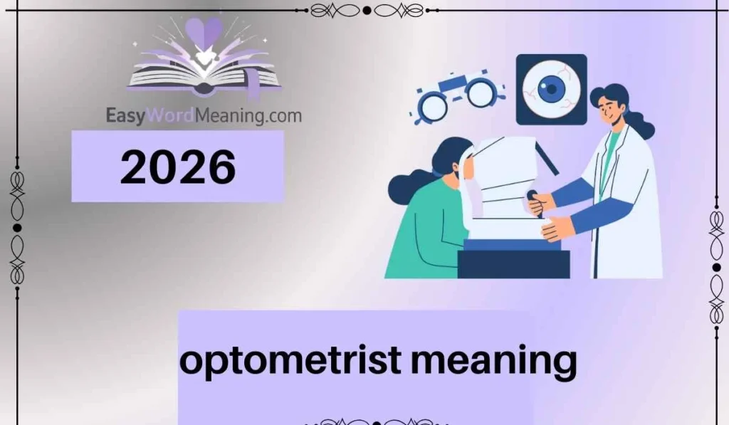 optometrist meaning