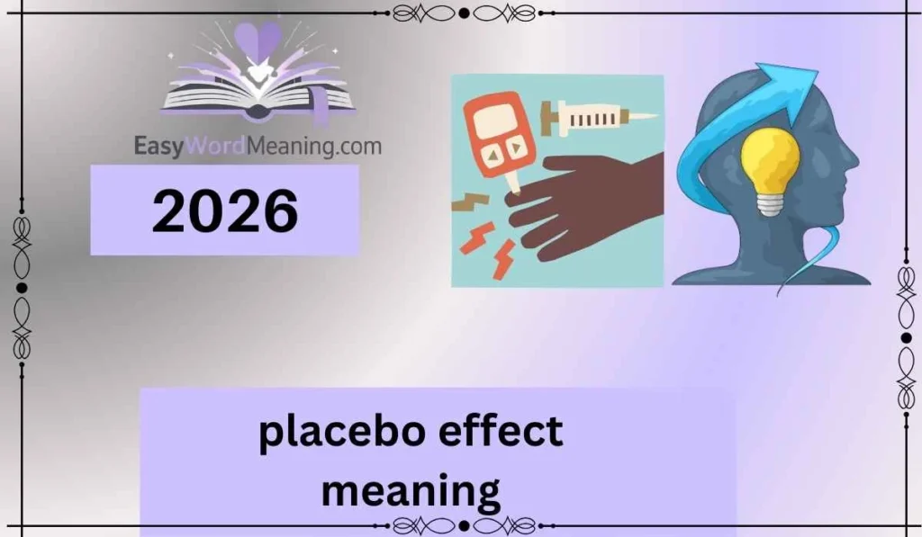 placebo effect meaning