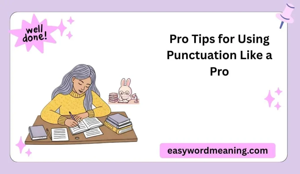Pro Tips for Using Punctuation Like a Pro