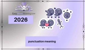punctuation meaning