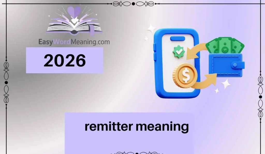 remitter meaning
