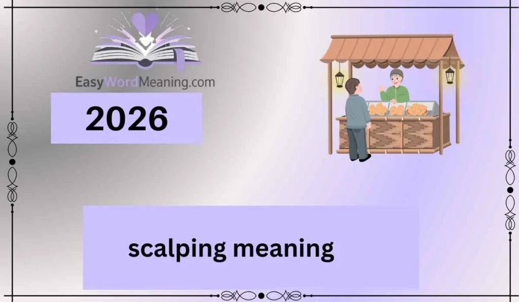 scalping meaning