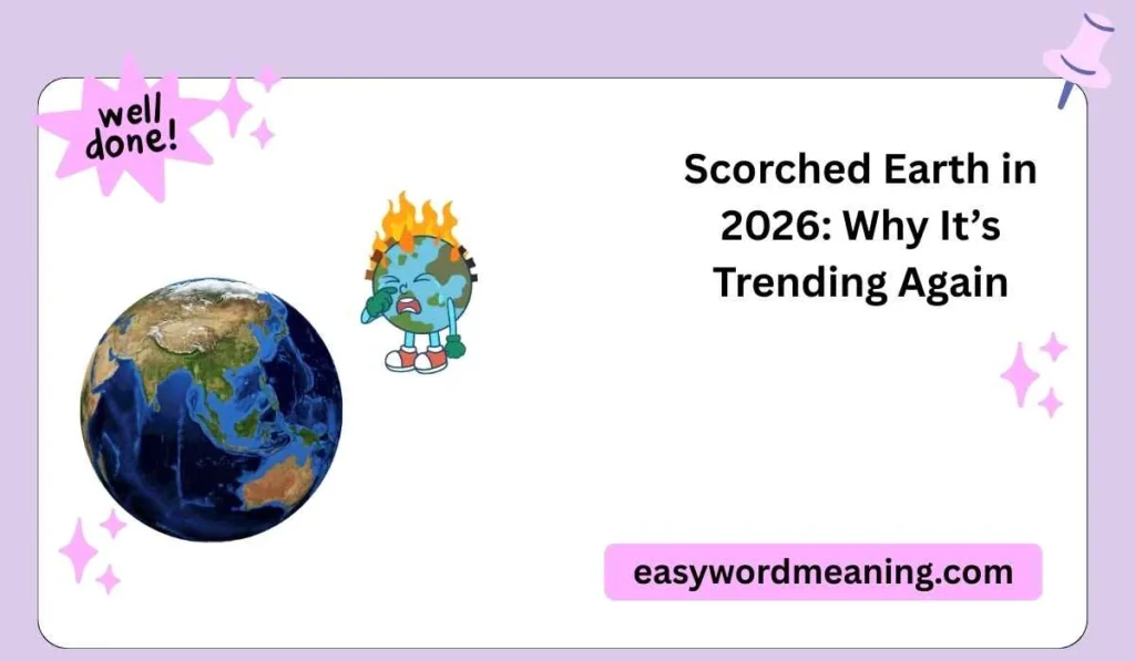Scorched Earth in 2026: Why It’s Trending Again