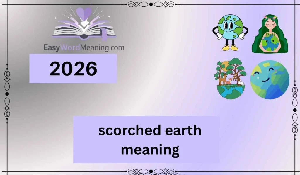 scorched earth meaning
