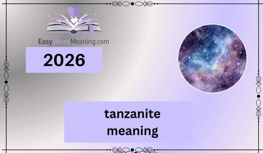 tanzanite meaning