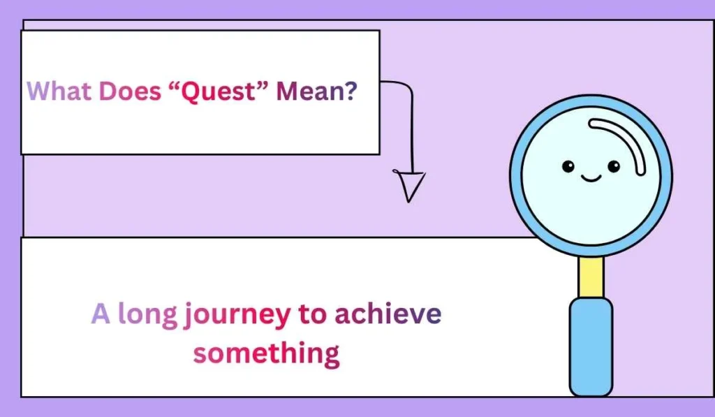 What Does “Quest” Mean?