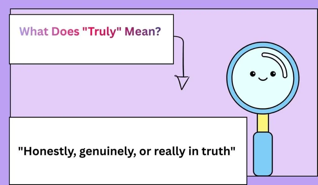What Does "Truly" Mean? 