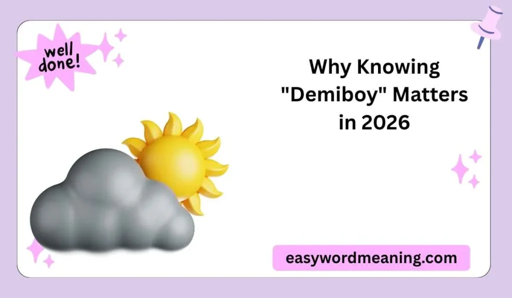 Why Knowing "Demiboy" Matters in 2026