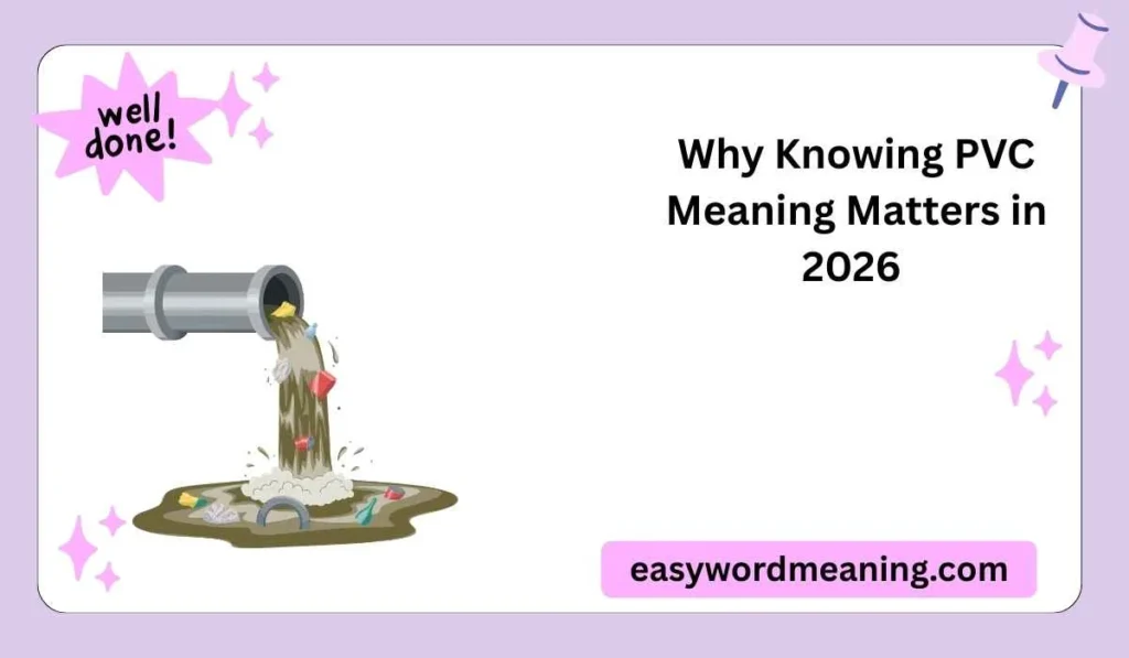 Why Knowing PVC Meaning Matters in 2026 