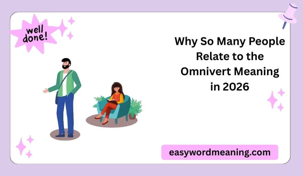 Why So Many People Relate to the Omnivert Meaning in 2026