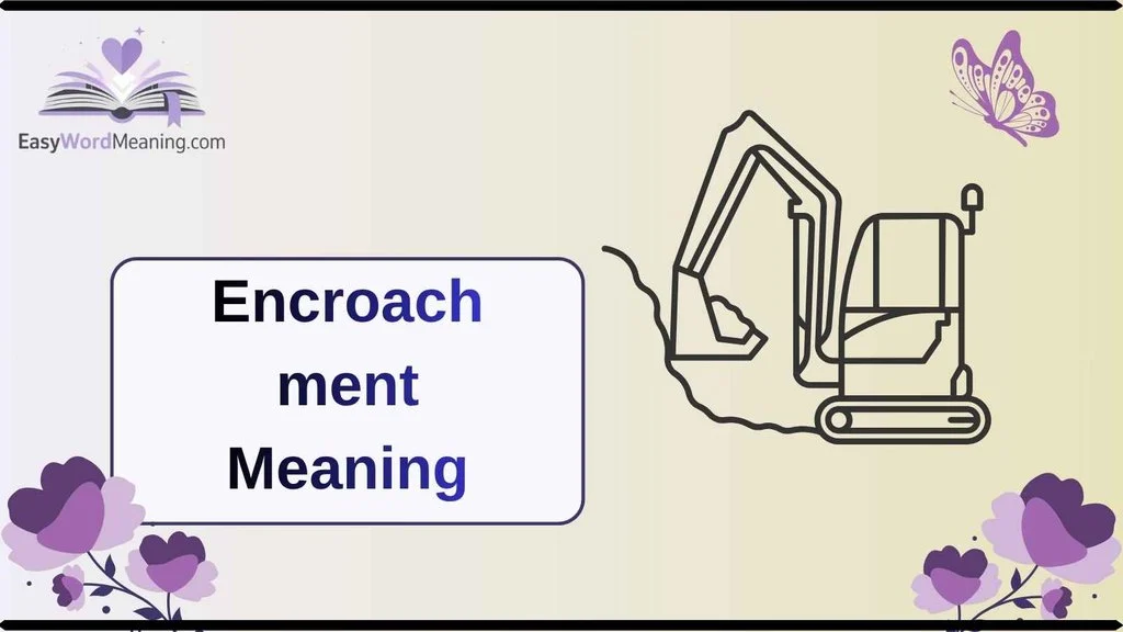 Encroachment Meaning