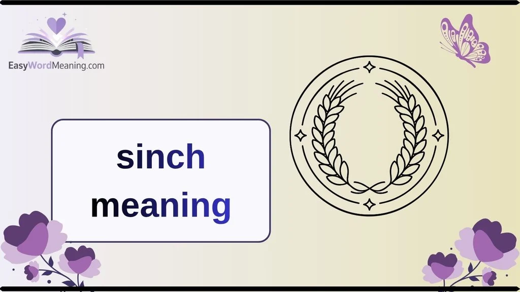 sinch meaning
